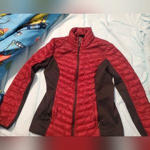 Red/black Costco Puffer Jacket size M
